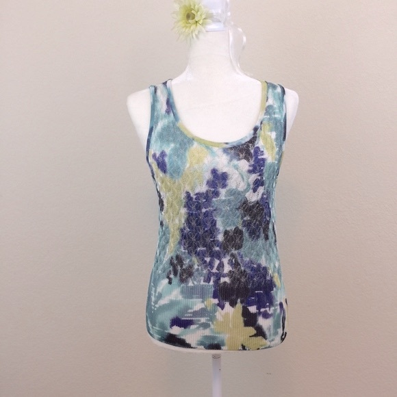 ST John yellow label Knit Top sz M - Picture 7 of 8